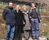 Familienfoto im Garten in Kirschau